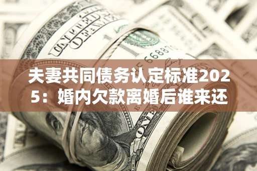 武汉夫妻共同债务认定标准2025:婚内欠款离婚后谁来还? 武汉夫妻共同债务认定标准2025:婚内欠款离婚后谁来还?