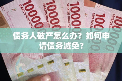 武汉债务人破产怎么办？如何申请债务减免？