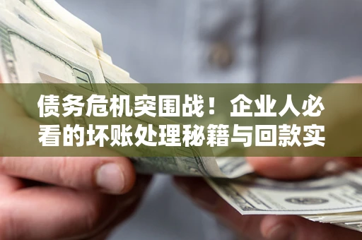 武汉债务危机突围战！企业人必看的坏账处理秘籍与回款实战指南